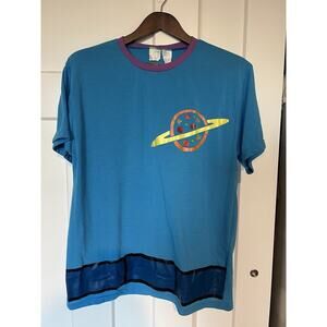 Vintage Disney Toy Story Alien Uniform Halloween Costume Shirt - Men's XL